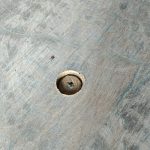 Hole Drilled Around Screw