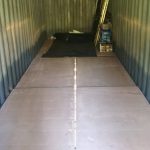 Shipping Container Flooring - Loose Floorboards Down